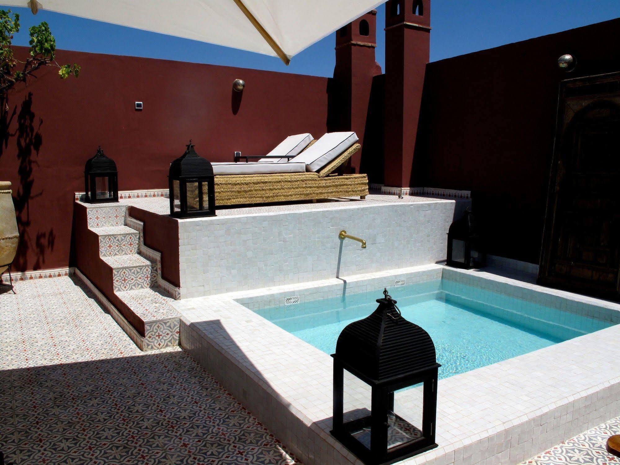 Riad Les Yeux Bleus Marrakesh Exterior foto